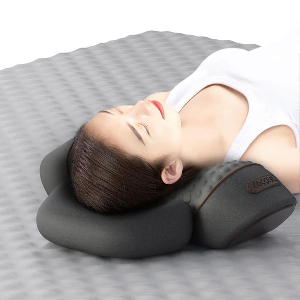 Neck Massage Pillow with Heat & Vibration